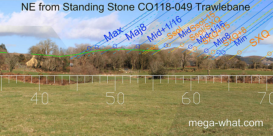 NE from Standing Stone CO118-049 Trawlebane, Cork, Ireland.