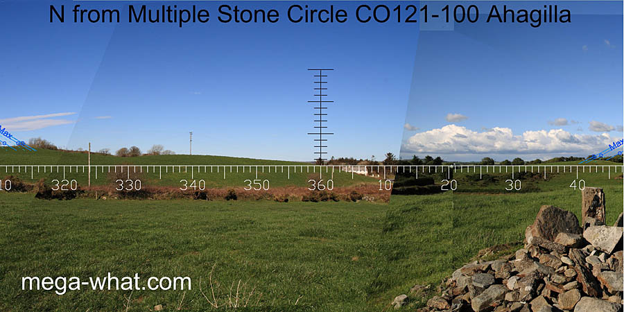 View N from Ahagilla Stone Circle