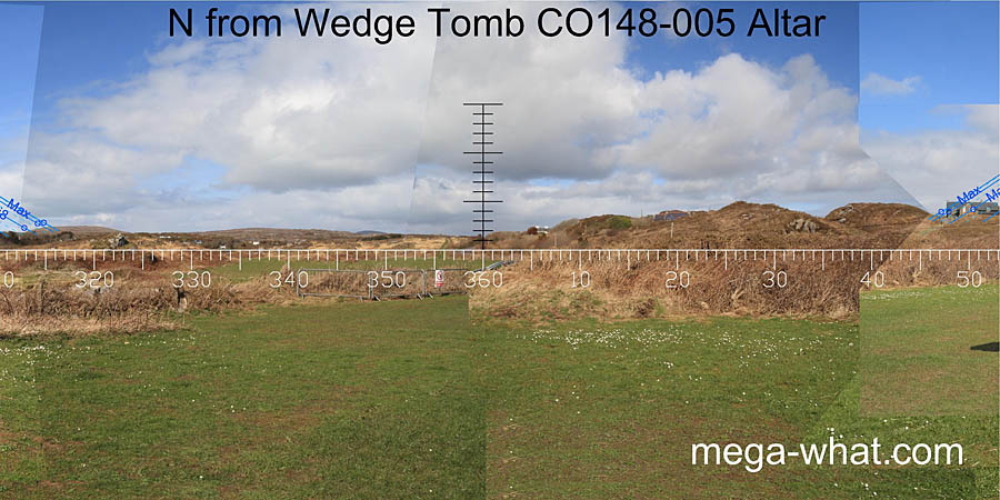 View N from Altar Wedge Tomb