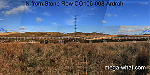 View N from Ardrah Stone Row