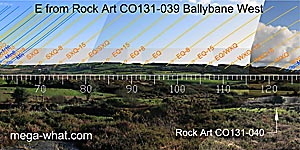 E from Ballybane Rock Art, Cork, Ireland.
