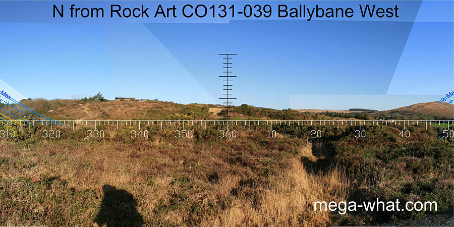 View N from Ballybane Rock Art 1