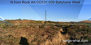 View N from Ballybane Rock Art 1