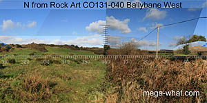 View N from Ballybane Rock Art 2