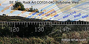 SE from Ballybane Rock of the Rings, Cork, Ireland.
