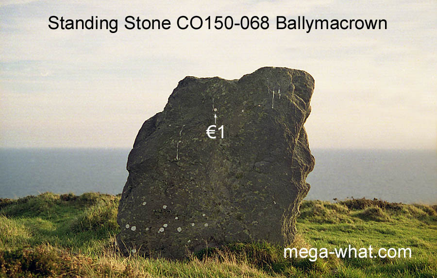 Ballymacrown Standing Stone, West Cork, Ireland.