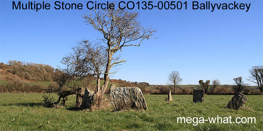 Ballyvackey Stone Circle, Cork, Ireland.