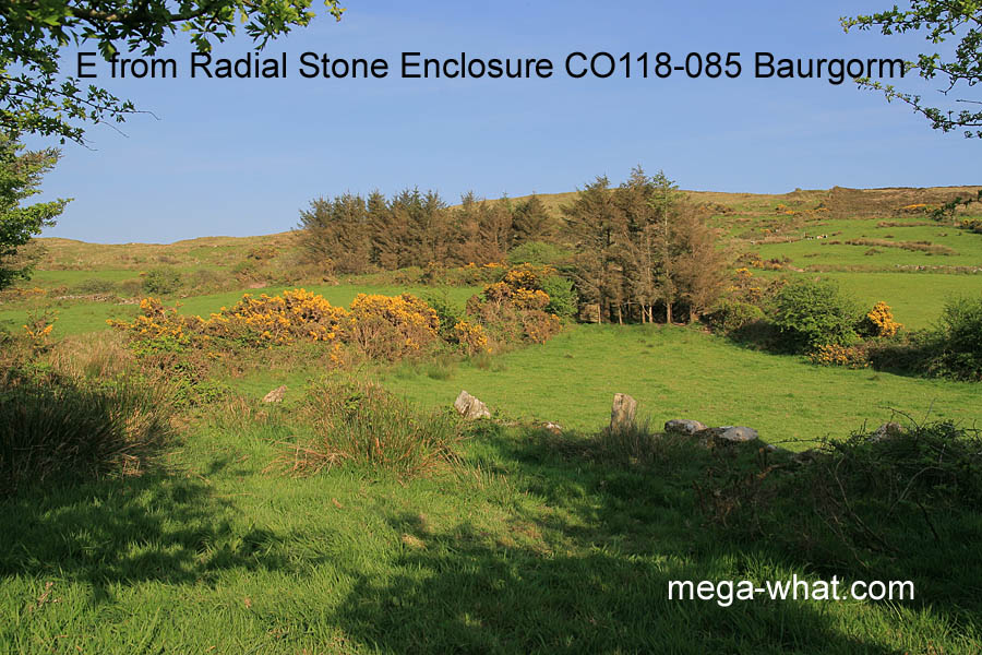 E from Baurgorm Radial Stone Enclosure, Cork, Ireland.