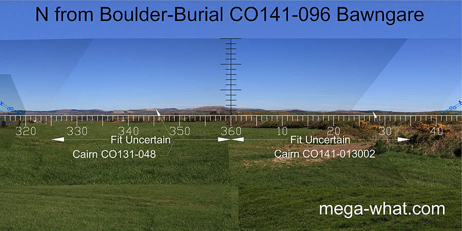 View N from Bawngare Boulder-Burial