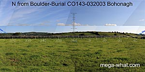 View N from Bohonagh Boulder-Burial