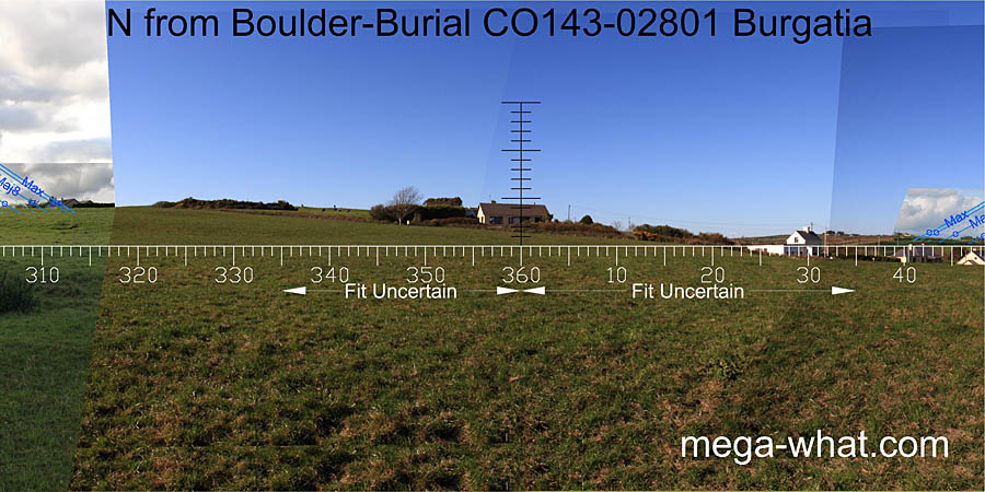 View N from Burgatia Boulder-Burial