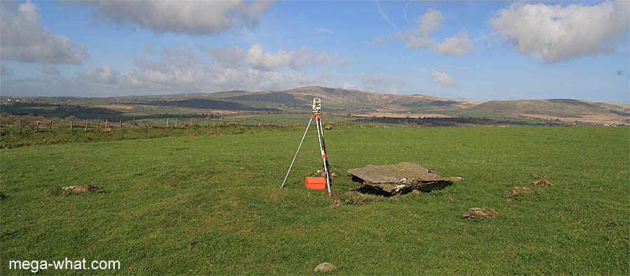 View of Preseli Mts from Carn Besi Chambered Tomb
