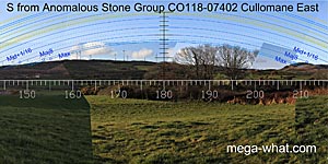 View S from Cullomane East Anomalous Stone Group