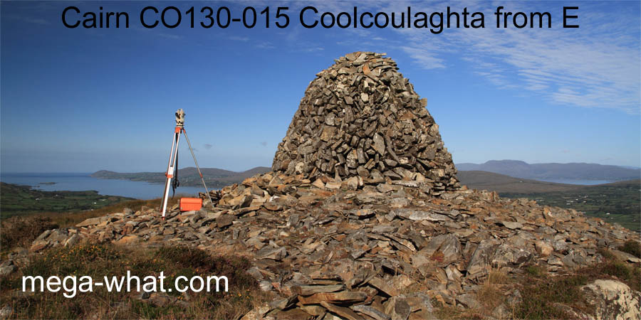 Coolcoulaghta Cairn from SE.