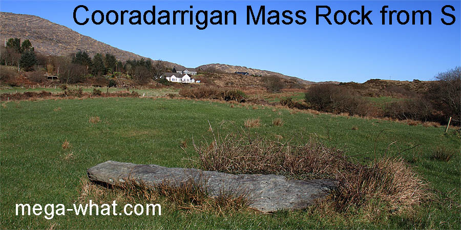 Cooradarrigan Mass Rock, Cork, Ireland.