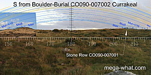 View S from Currakeal Boulder-Burial