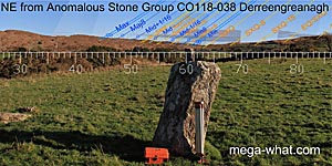 NE alignment from Derreengreanagh Anomalous Stone Group