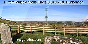 View N from Dunbeacon Stone Circle