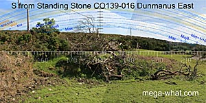 View S from Dunmanus East Standing Stone / Row
