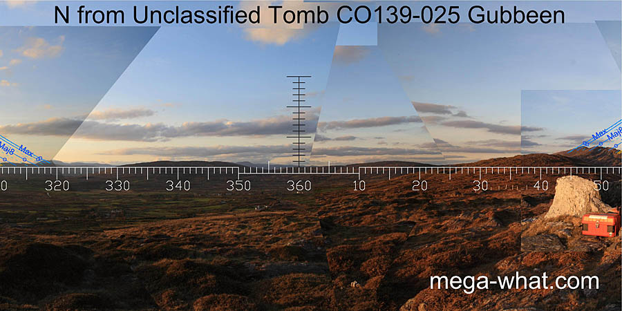 View N from Gubbeen Unclassified Tomb