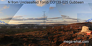 View N from Gubbeen Unclassified Tomb