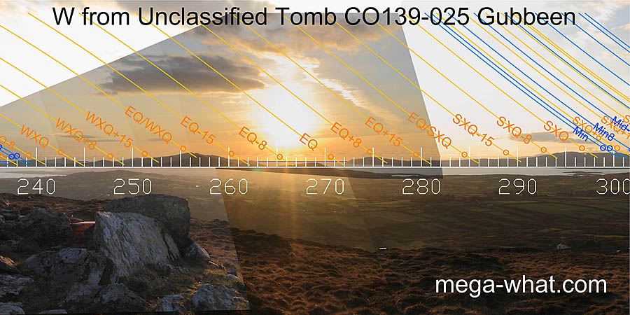 W from Gubbeen Unclassified Tomb, Cork, Ireland.