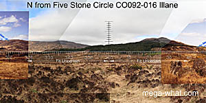 View N from Illane Stone Circle