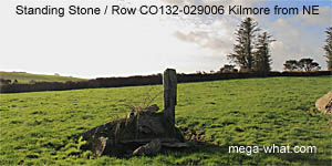 SW axial view from Kilmore Stone Row