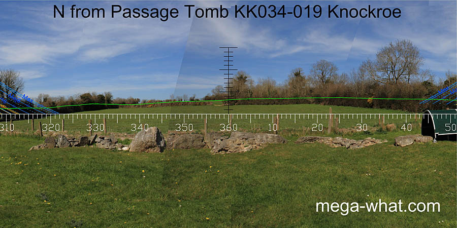 View N from Knockroe Passage Tomb