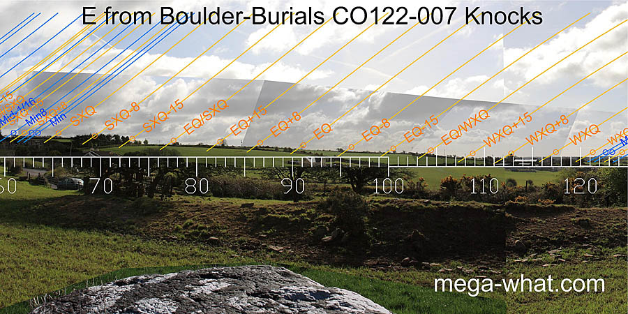 E from Knocks Boulder-Burials, Cork, Ireland.