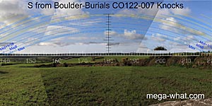 View S from Knocks Boulder-Burials