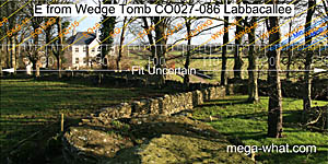 E from Labbacallee Wedge Tomb