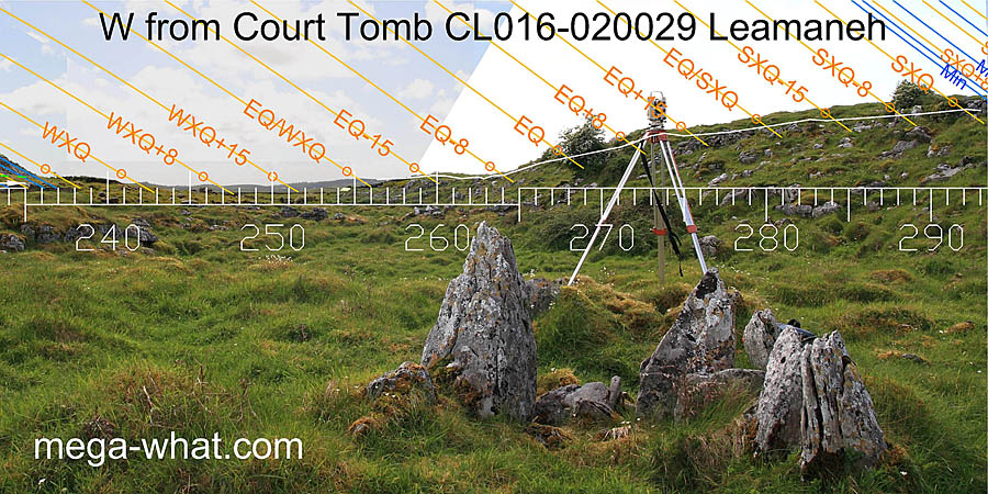 W from Leamaneh Court Tomb.