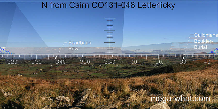 View N from Letterlicky Cairn