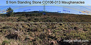 View S from Maughanaclea Standing Stone