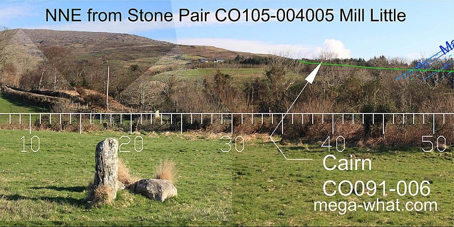 NE from Mill Little Stone Pair, Cork, Ireland.