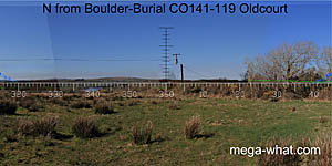 View N from Oldcourt Boulder-Burial