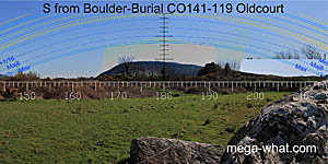 View S from Oldcourt Boulder-Burial