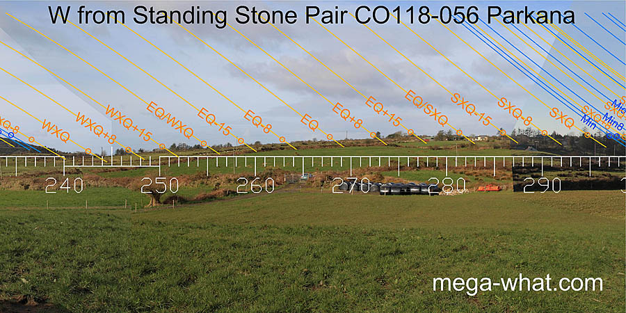 W from Parkana Stone Pair, Cork, Ireland.