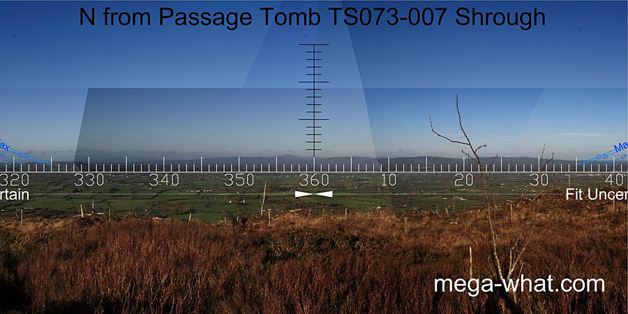 View N from Shrough Passage Tomb