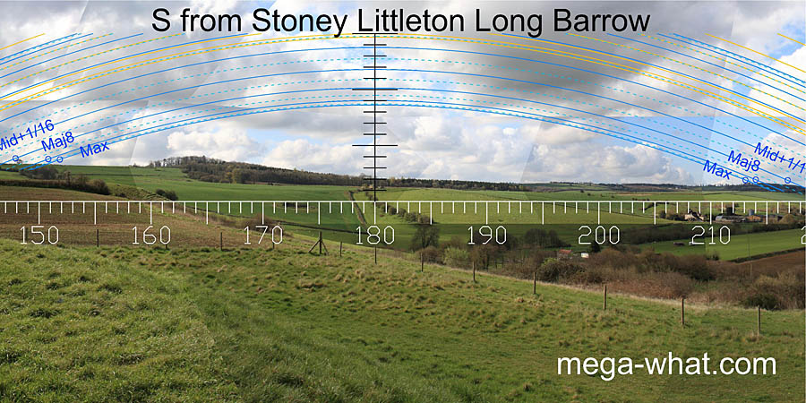 View S from Stoney Littleton Long Barrow