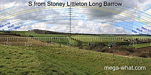 View S from Stoney Littleton Long Barrow