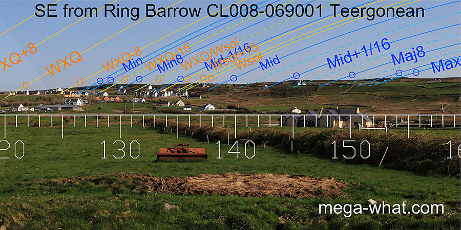 SE from Ring Barrow CL008-069001 Teergonean, Clare, Ireland.