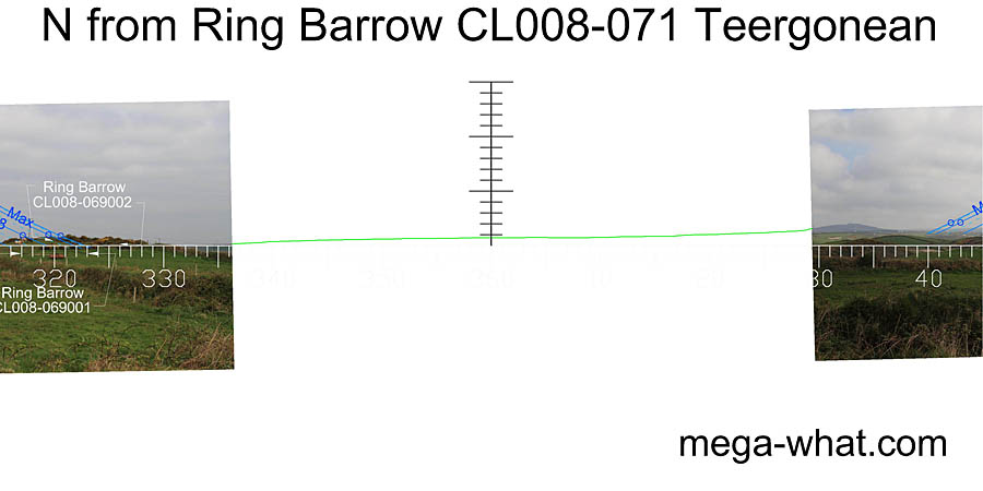 View N from Teergonean Ring Barrow CL008-071