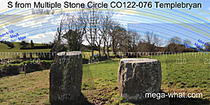 View S from Templebryan Stone Circle
