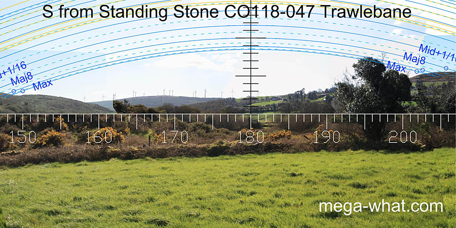 View S from Trawlebane Standing Stone CO118-047