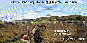 View S from Trawlebane Standing Stone CO118-094