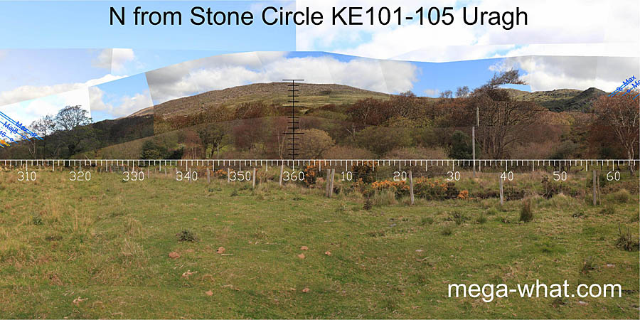 View N from Uragh Stone Circle (probable)