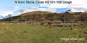 View N from Uragh Stone Circle (probable)