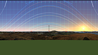 Panoramic view from Coolcoulaghta Cairn
